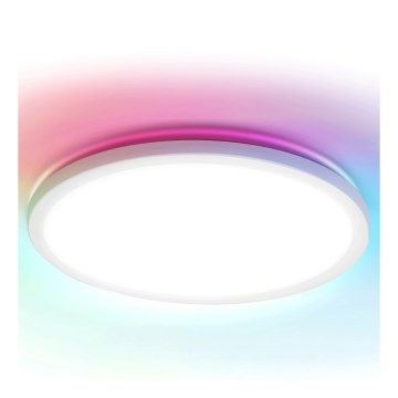 Aigostar - LED RGBW Regulējams griestu gaismeklis MESH LED/36W/230V 3000-6500K balts + tālvadība