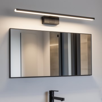 Aigostar - LED vannasistabas spoguļa apgaismojums LED/12W/230V 4000K 60 cm IP44 melns