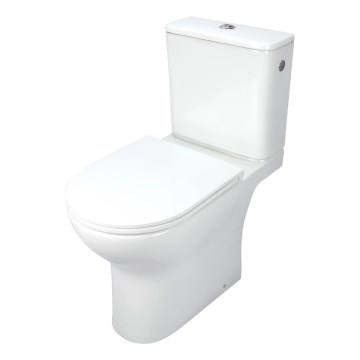 Deante CDJD6RPS - Stāvošs WC ar JASMIN keramikas sēdekli/balts