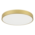 Immax NEO 07293L - dimmējama LED griestu lampa NEO LITE SEMPLICI LED/60W/230V 3000-6000K Ø 60 cm Wi‑Fi Tuya zelta + ar tālvadības pulti