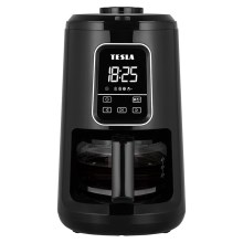 TESLA Electronics - Kafijas automāts ar dzirnaviņām 2in1 900W/230V