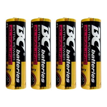 4 gab Alkaline baterija EXTRA POWER AA 1,5V