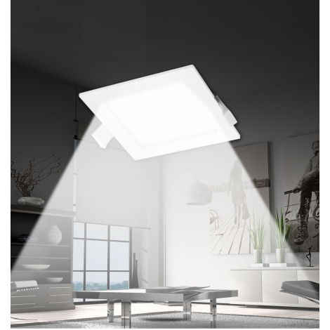 Aigostar - LED Iegremdējama lampa LED/18W/230V 22x22 cm 3000K balta