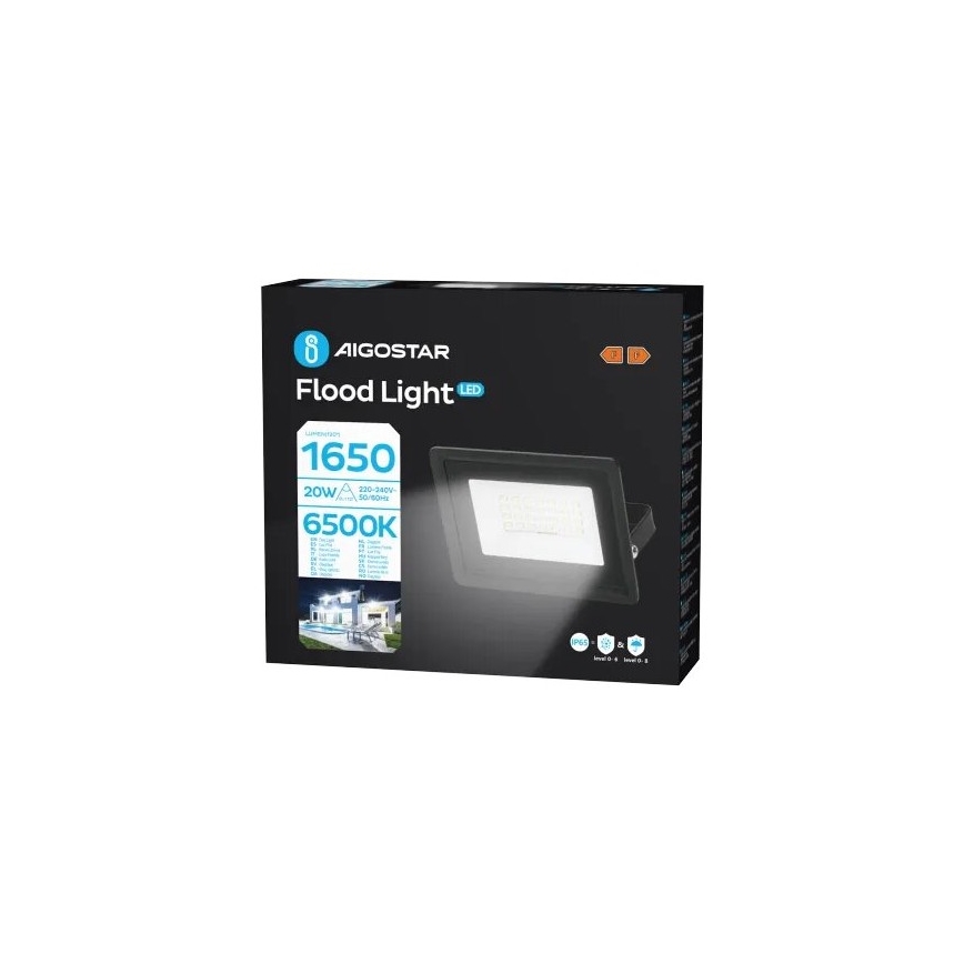 Aigostar - LED Prožektors LED/20W/230V 6500K IP65