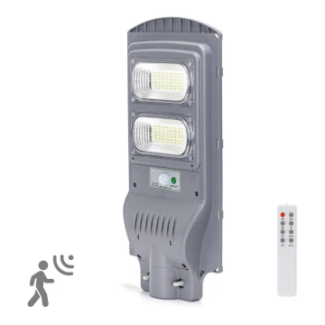 Aigostar - LED Saules enerģijas ielas lampa ar sensoru LED/100W/3,2V IP65 6500K + tālvadības pults