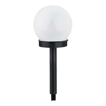 Aigostar - LED Saules enerģijas lampa LED/0,006W/1,2V 33cm melna 6500K IP44