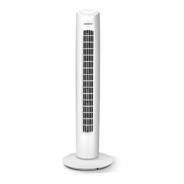 Aigostar - Torņa ventilators 45W/230V balta