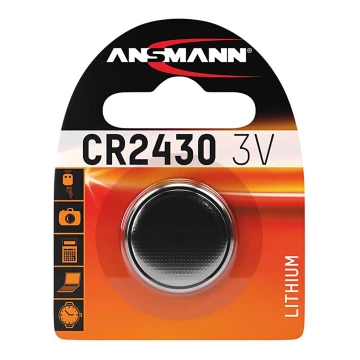 Ansmann 04676 - CR 2430 - Pogas tipa litija baterija 3V