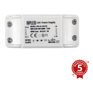 APLED - LED Elektronisks pārveidotājs DRIVER 12W/12V/1A