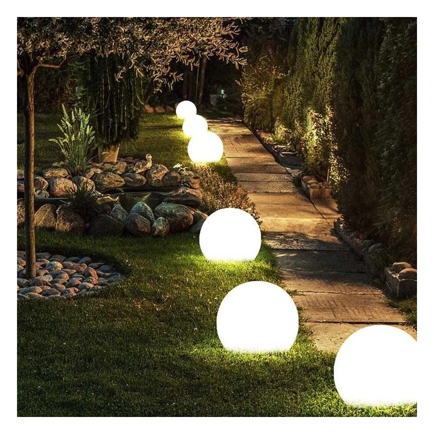 Āra dekoratīvais gaismeklis GARDEN BALL 1xE27/40W/230V IP65 d. 25 cm