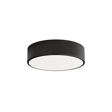 Āra griestu lampa ar sensoru CLEO 2xE27/24W/230V d. 30 cm melna IP54