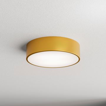 Āra griestu lampa ar sensoru CLEO 2xE27/24W/230V d. 30 cm zelta IP54