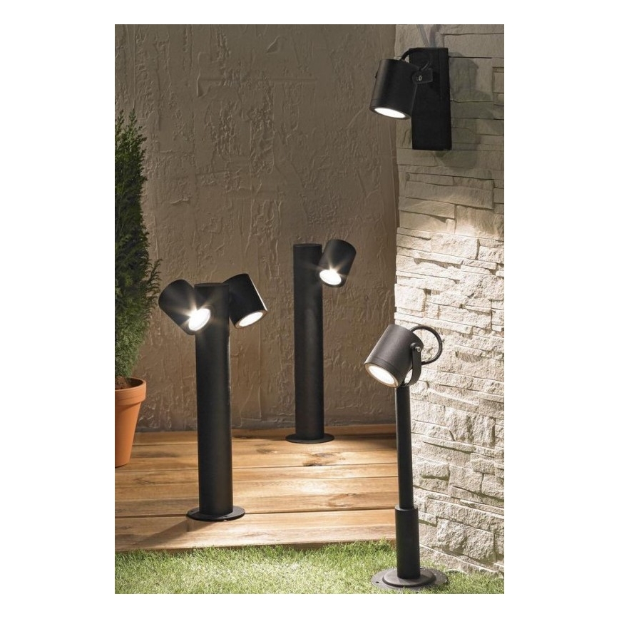 Āra lampa PINO 2xGU10/10W/230V IP44 44 cm