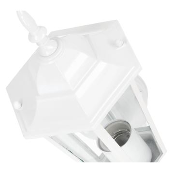 Āra sienas lampa 1xE27/60W/230V IP44 balta