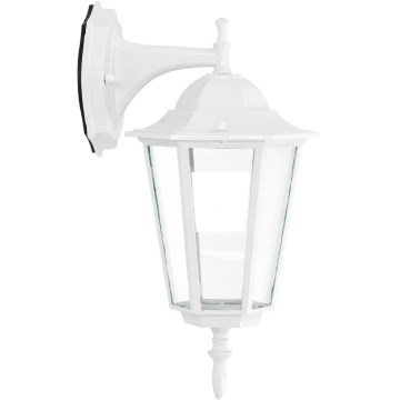 Āra sienas lampa 1xE27/60W/230V IP44 balta