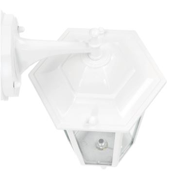 Āra sienas lampa 1xE27/60W/230V IP44 balta