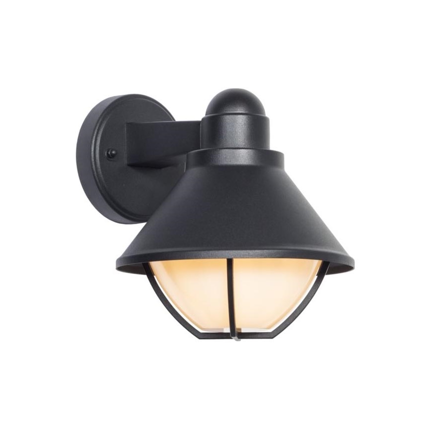 Āra sienas lampa EDINA 1xE27/60W/230V IP44 melna