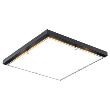 Argon 1826 - Griestu lampa CARLSON 4xE27/15W/230V 60x60 cm melna