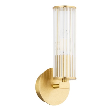 Argon 8497 - Sienas lampa HAMPTON 1xE14/7W/230V zelta