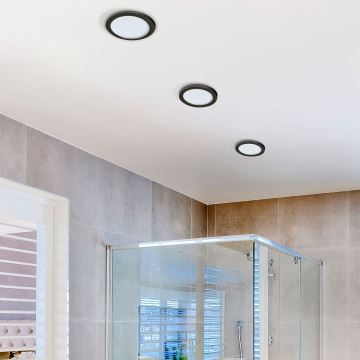 Azzardo AZ2840 - LED Iegremdējama vannas istabas lampa SLIM 1xLED/12W/230V IP44 CRI 90