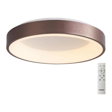 Azzardo AZ4990 - LED Aptumšojama griestu lampa SANTANA LED/50W/230V brūna + tālvadības pults