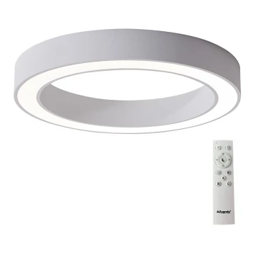 Azzardo AZ5034 - LED Aptumšojama griestu lampa MARCO LED/60W/230V balta + tālvadības pults