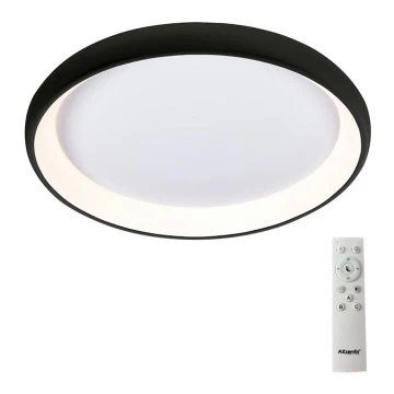 Azzardo AZ5069 - LED Aptumšojama griestu lampa ANTONIO LED/32W/230V melna + tālvadības pults