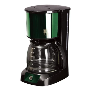 BerlingerHaus - Kafijas automāts 1,5 l ar pilēšanu un temperatūras uzturēšanu 800W/230V zaļš