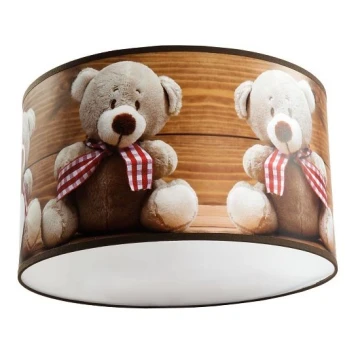 Bērnu griestu lampa BEARS 1xE27/60W/230V