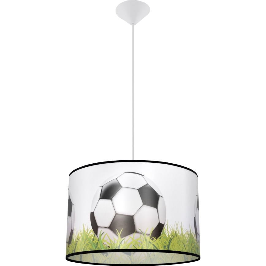 Bērnu lustra ar auklu FOOTBALL 1xE27/15W/230V d. 40 cm