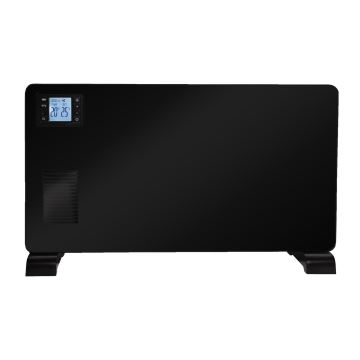 Brilagi - Elektriskais sildītājs ar konvektoru 1000/1300/2300W LCD/timer/TURBO/termostats melna + TP