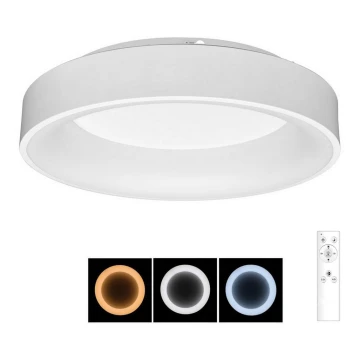 Brilagi - LED Aptumšojama griestu lampa FALCON LED/40W/230V 3000-6500K d. 45 cm balta + tāvadības pults