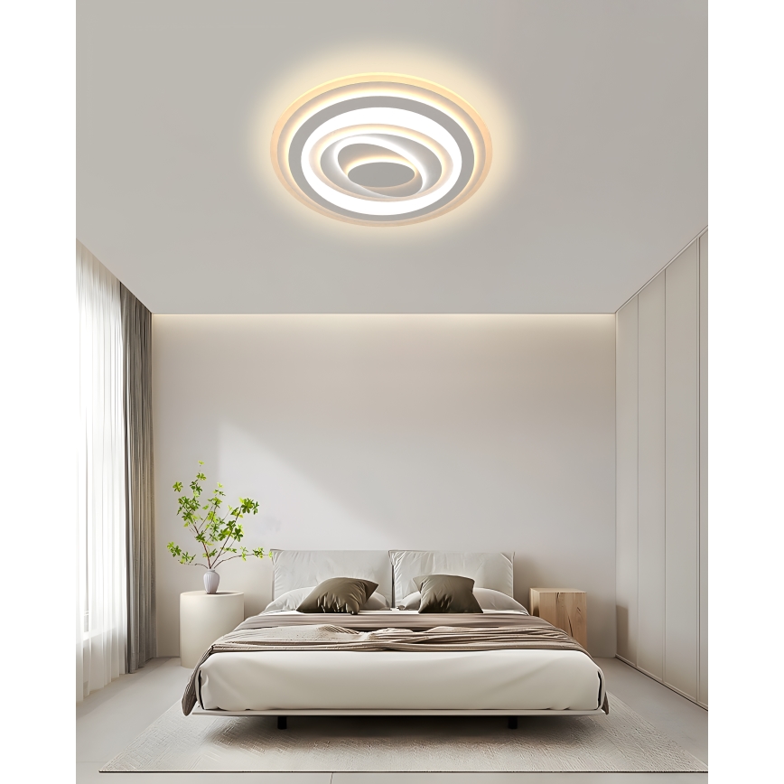 Brilagi - LED Aptumšojama griestu lampa MODERN LED/60W/230V 2700-6500K + tālvadības pults