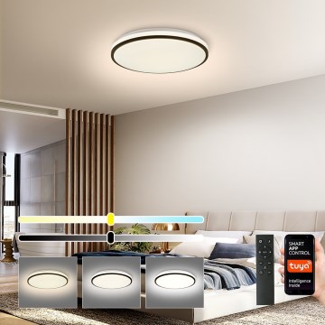 Brilagi - LED Aptumšojama griestu lampa SMART LED/28W/230V 3000-6000K d. 35 cm Wi-Fi Tuya + tālvadības pults