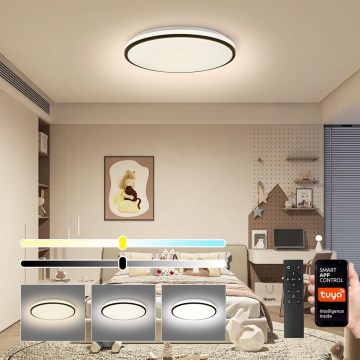 Brilagi - LED Aptumšojama griestu lampa SMART LED/36W/230V 3000-6000K d. 45 cm Wi-Fi Tuya + tālvadības pults