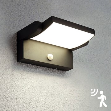 Brilagi - LED Āra sienas lampa ar sensoru ANKLE LED/12,5W/230V IP54