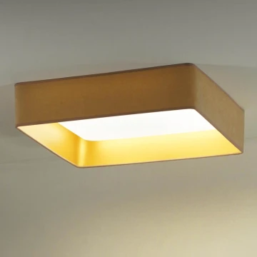 Brilagi - LED Griestu lampa VELVET SQUARE LED/24W/230V bēša