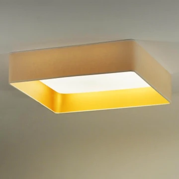 Brilagi - LED Griestu lampa VELVET SQUARE LED/24W/230V krēmkrāsa