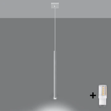 Brilagi -  LED Lustra ar auklu DRIFA 1xG9/4W/230V balta