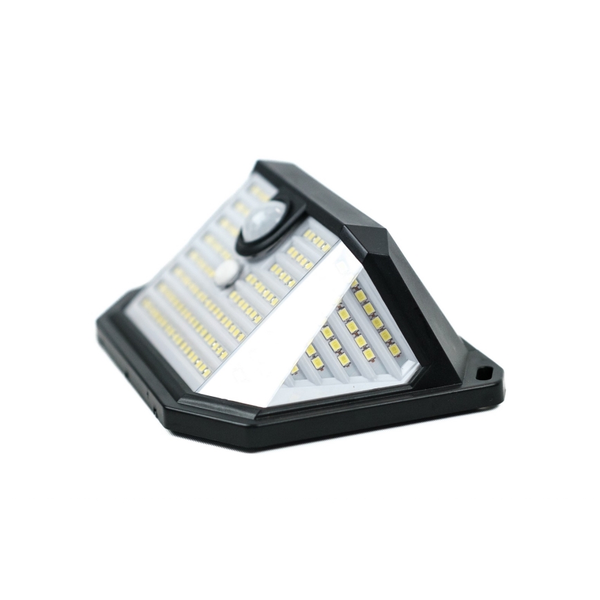 Brilagi - LED Saules enerģijas sienas lampa ar sensoru WALLIE LED/4W/5,5V 6500K IP65