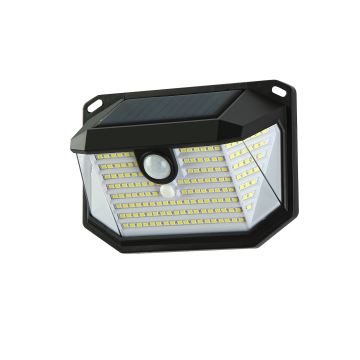 Brilagi - LED Saules enerģijas sienas lampa ar sensoru WALLIE LED/4W/5,5V 3000K IP65