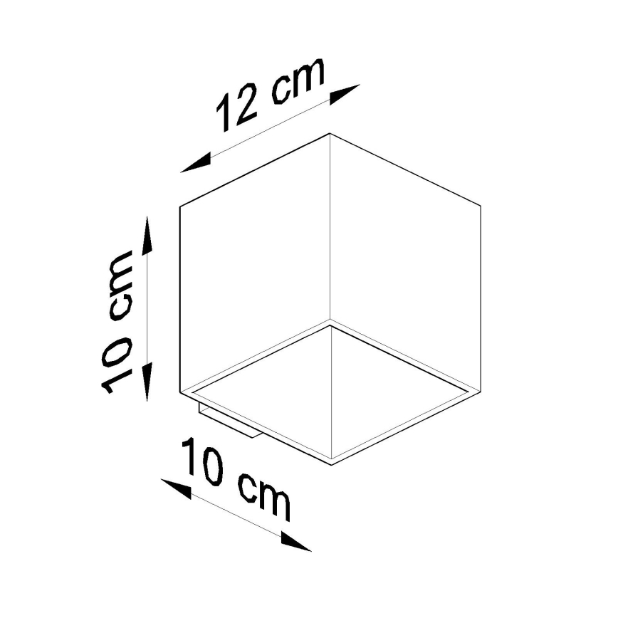 Brilagi -  LED Sienas starmetis MURO 1xG9/3,5W/230V