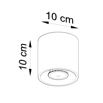 Brilagi -  LED Starmetis FRIDA 1xGU10/7W/230V balta