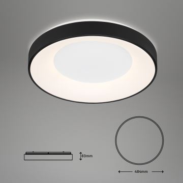 Brilo - LED Aptumšojama griestu lampa RONDO LED/36W/230V 3000-6500K + tālvadības pults