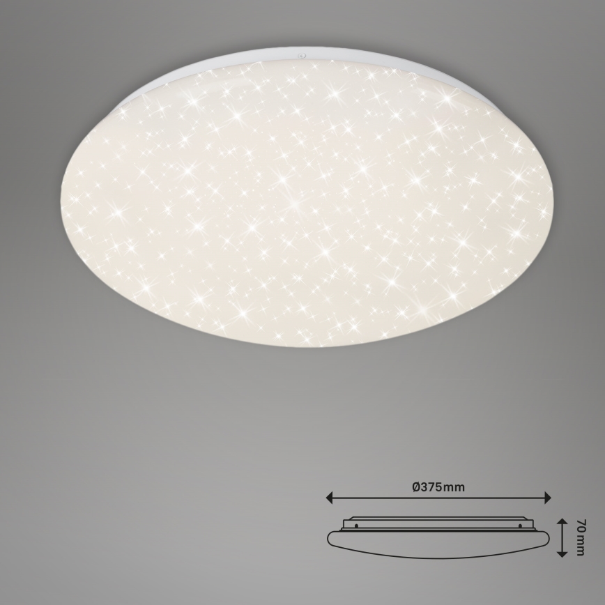 Brilo - LED Aptumšojama griestu lampa STARRY SKY LED/22W/230V 3000-6000K + tālvadības pults