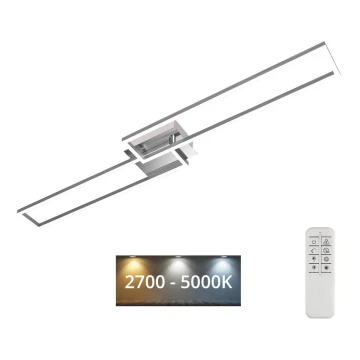 Brilo - LED Aptumšojama virsapmetuma lustra FRAME 2xLED/20W/230V 2700-5000K + tālvadības pults