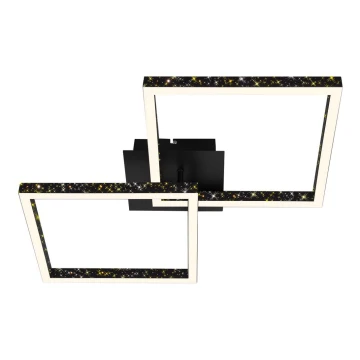 Brilo - LED Aptumšojama virsapmetuma lustra FRAME 2xLED/9W/230V