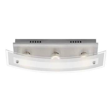 Briloner 3364-039 - LED Aptumšojams griestu gaismeklis BENTANA 3xGU10/5W/230V