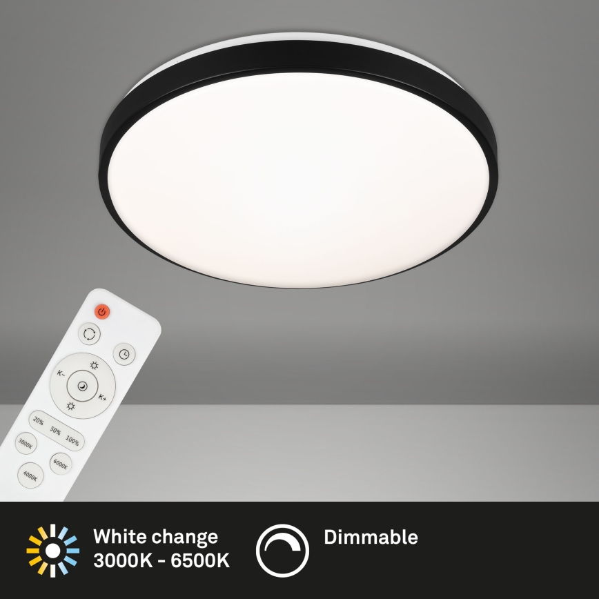 Briloner 3430-015 - LED Aptumšojama griestu lampa MANNY LED/48W/230V + tālvadības pults