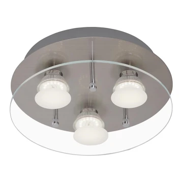 Briloner 3526-032 - LED Aptumšojams grietsu gaismeklis PARENTOS 3xGU10/5W/230V